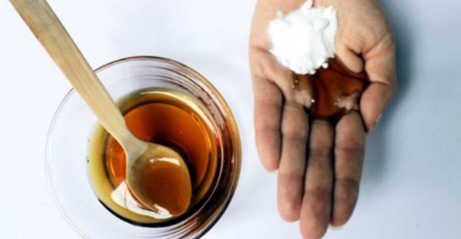 Baking soda at honey para sa pagpapalaki ng titi